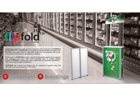 Flipfold Display Counter